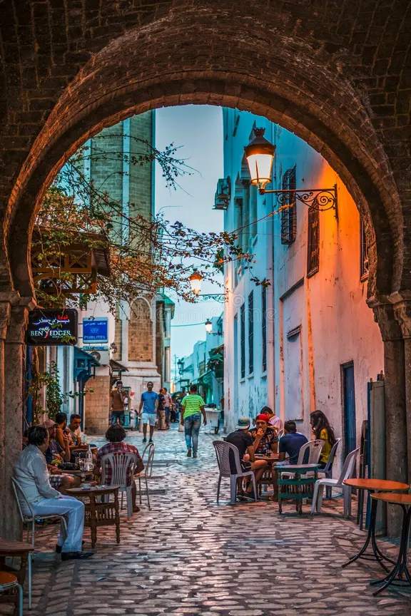 Tunisian Medina street